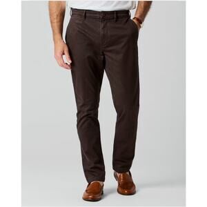 FLINT AND TINDER Men’s 365 Chino Pant 30‎ x 32 Chocolate Brown Athletic Tapered